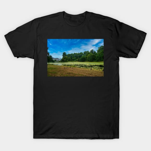 Buckingham Palace vista  from St James Park T-Shirt by stuartchard